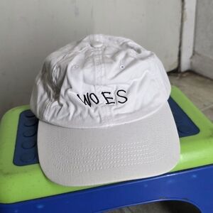 OVO WOES October's Very Own Drake Hat White  Adjustable Strapback Cap